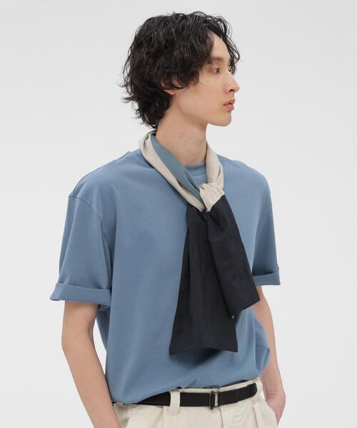 MARGARET HOWELL(マーガレットハウエル)の「SHIRTING SCARF(ストール/ショール・レディース・ブルー系その他2・FREE)」の10枚目の写真