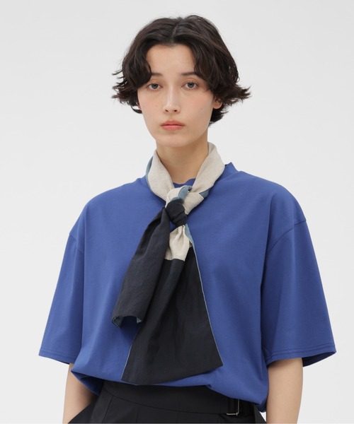 MARGARET HOWELL(マーガレットハウエル)の「SHIRTING SCARF(ストール/ショール・レディース・ブルー系その他2・FREE)」の2枚目の写真