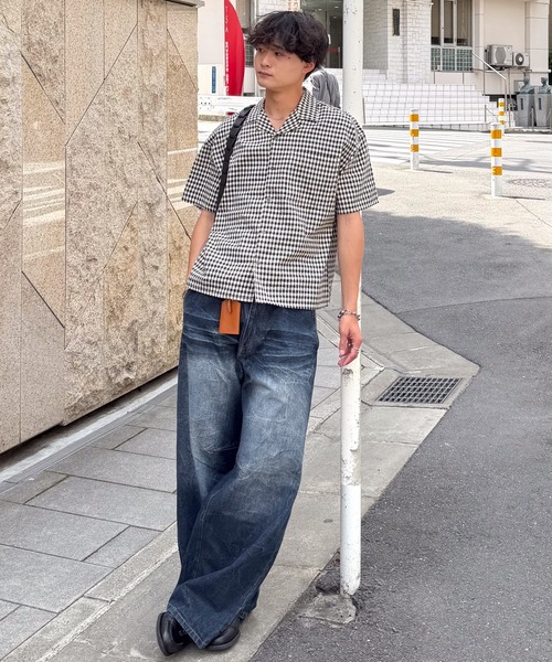 SINSS(シンス)の「Vintage washed darts denim / ヴィンテージウォッシュドダーツデニム(デニムパンツ・メンズ・ブラック/ブルー・X-SMALL/LARGE/MEDIUM/SMALL)」の21枚目の写真