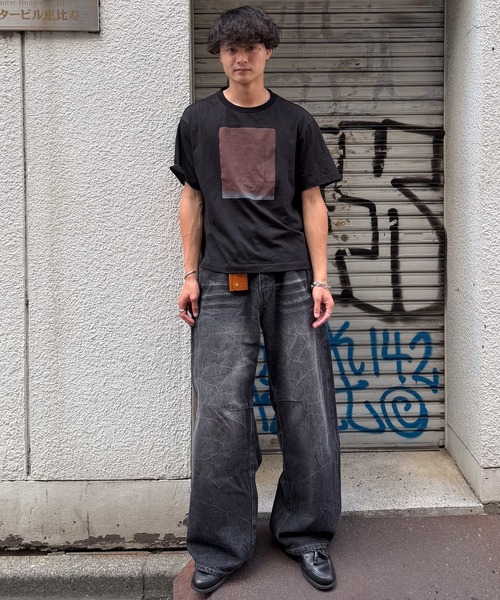 SINSS(シンス)の「Vintage washed darts denim / ヴィンテージウォッシュドダーツデニム(デニムパンツ・メンズ・ブラック/ブルー・X-SMALL/LARGE/MEDIUM/SMALL)」の16枚目の写真