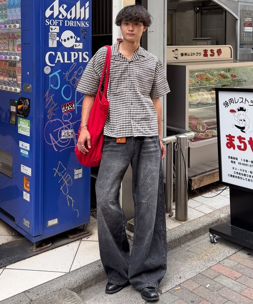 SINSS(シンス)の「Vintage washed darts denim / ヴィンテージウォッシュドダーツデニム(デニムパンツ・メンズ・ブラック/ブルー・X-SMALL/LARGE/MEDIUM/SMALL)」の12枚目の写真