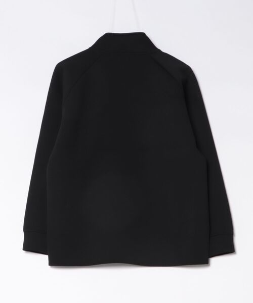 LIFEMAX(ライフマックス)の「【LIFEMAX/ライフマックス】ドライストレッチトラックジャケット(ポリジン加工)/抗菌防臭フルジップ ユニセックス 無地(ジャージ・メンズ・ブラック/杢グレー/ネイビー・MEDIUM/LARGE/X-LARGE/XX-LARGE/XXX-LARGE/SMALL)」の4枚目の写真