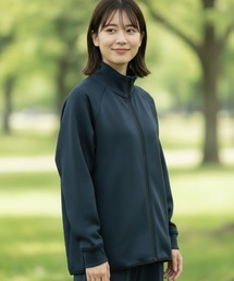 LIFEMAX（ライフマックス）の「【LIFEMAX/ライフマックス】ドライストレッチトラックジャケット（ポリジン加工）/抗菌防臭フルジップ ユニセックス 無地（ジャージ）」
