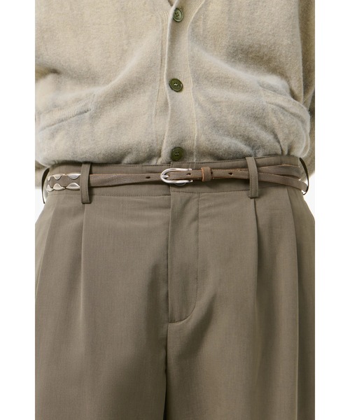 Our Legacy(アワーレガシー)の「OUR LEGACY BILLOW BELT(ベルト・レディース・ブルー・70)」の2枚目の写真
