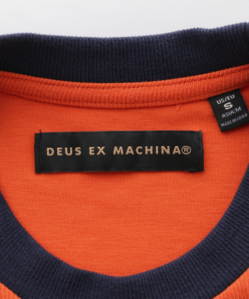 DEUS EX MACHINA(デウスエクスマキナ)の「DEUS EX MACHINA/デウスエクスマキナ HELENE TEE(Tシャツ/カットソー・レディース・ホワイト/オレンジ・SMALL)」の5枚目の写真