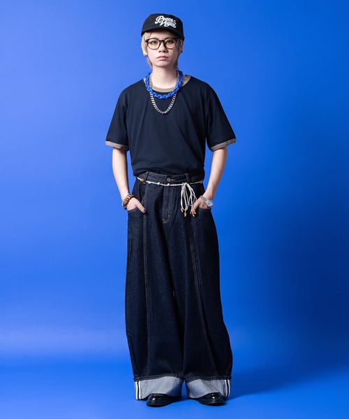 an meets zakka（アンミツザッカ）の「an meets zakka ラウンドラインストーンダイヤルステンレスバンド腕時計（アナログ腕時計・レディース・シルバー/シルバー×ゴールド/ゴールド・ONESIZE）」の6枚目の写真