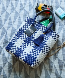 WOVEN (ウーヴン) /エブリデイトート メキシコ製 メルカドバッグ かご