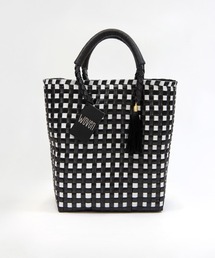 WOVEN (ウーヴン) / メキシコ製 ミニバッグ メルカドバッグ かごバッグ レザーハンドル