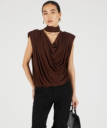 PRANK PROJECT（プランクプロジェクト）の「【2026Summer Pre-Order】ドレープジャージートップス / Drape Jersey Top（Tシャツ/カットソー）」