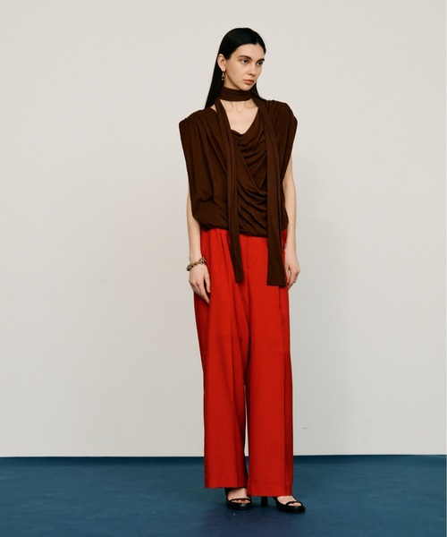ドレープジャージートップス / Drape Jersey Top（Tシャツ/カットソー