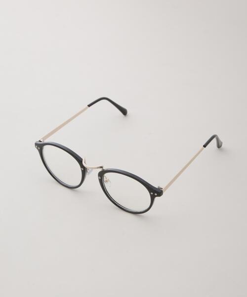 NANO universe(ナノユニバース)の「ゴールドブリッジボストン型サングラス(サングラス・レディース・グレー/ブラック/ブラウン・F)」の7枚目の写真