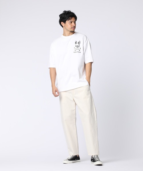 Psycho Bunny（サイコバニー）の「[WEB限定]グラフィックBUNNY Tシャツ（Tシャツ/カットソー・メンズ・ダークグリーン/ホワイト/ブラック・MEDIUM/X-LARGE/LARGE/SMALL）」の6枚目の写真