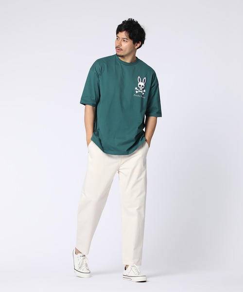 Psycho Bunny（サイコバニー）の「[WEB限定]グラフィックBUNNY Tシャツ（Tシャツ/カットソー・メンズ・ダークグリーン/ホワイト/ブラック・MEDIUM/X-LARGE/LARGE/SMALL）」の16枚目の写真