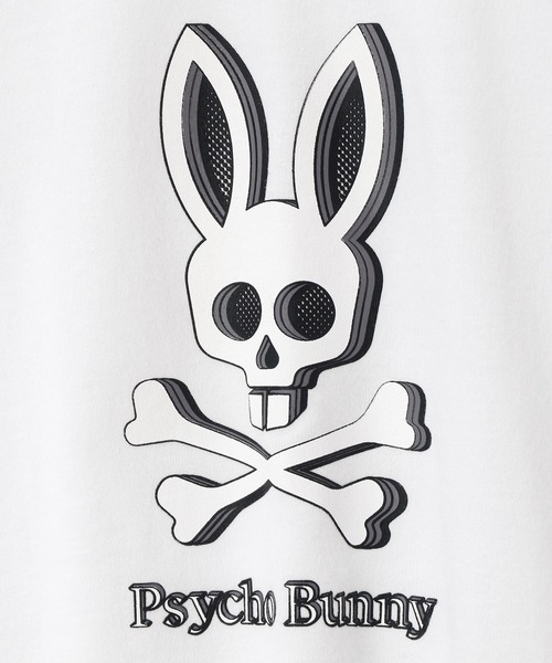 Psycho Bunny（サイコバニー）の「[WEB限定]グラフィックBUNNY Tシャツ（Tシャツ/カットソー・メンズ・ダークグリーン/ホワイト/ブラック・MEDIUM/X-LARGE/LARGE/SMALL）」の8枚目の写真