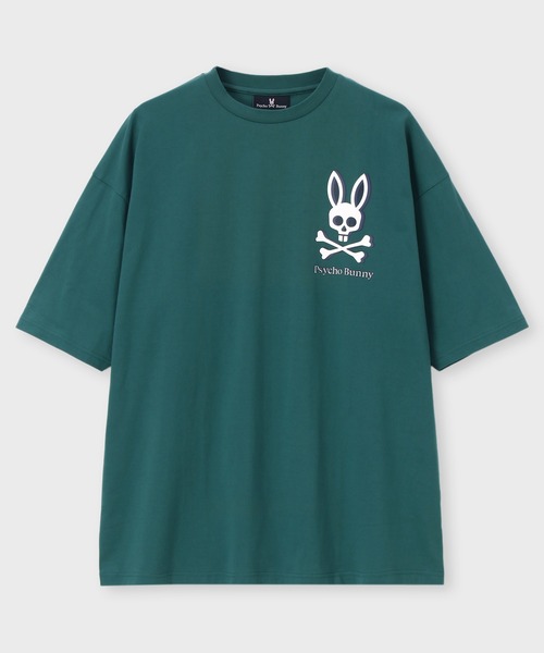 Psycho Bunny（サイコバニー）の「[WEB限定]グラフィックBUNNY Tシャツ（Tシャツ/カットソー・メンズ・ダークグリーン/ホワイト/ブラック・MEDIUM/X-LARGE/LARGE/SMALL）」の17枚目の写真