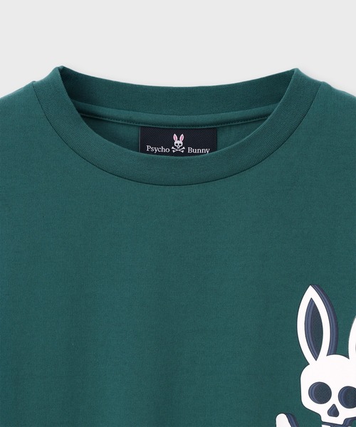 Psycho Bunny（サイコバニー）の「[WEB限定]グラフィックBUNNY Tシャツ（Tシャツ/カットソー・メンズ・ダークグリーン/ホワイト/ブラック・MEDIUM/X-LARGE/LARGE/SMALL）」の19枚目の写真
