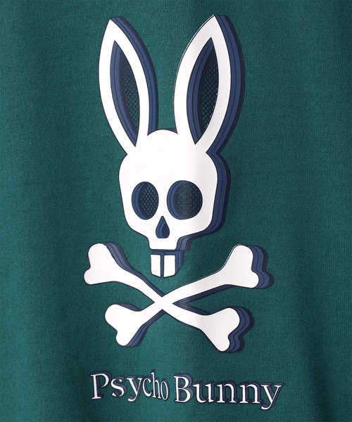 Psycho Bunny（サイコバニー）の「[WEB限定]グラフィックBUNNY Tシャツ（Tシャツ/カットソー・メンズ・ダークグリーン/ホワイト/ブラック・MEDIUM/X-LARGE/LARGE/SMALL）」の20枚目の写真