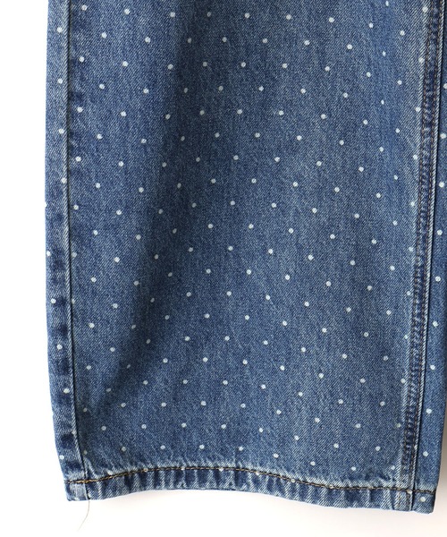 SpRay(スプレイ)の「ドットデニムパンツ(デニムパンツ・レディース・ブラック/ブルー・SMALL/MEDIUM)」の12枚目の写真