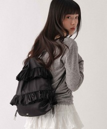 Heather（ヘザー）の「2WAYサテンナップザック　664022（バックパック/リュック）」