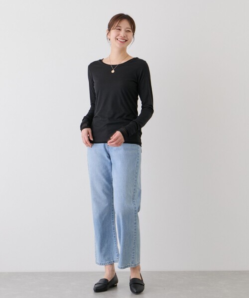 Jayro(ジャイロ)の「シアーフライス×チュールレイヤードプルオーバー(Tシャツ/カットソー・レディース・ホワイト系その他/ピンク/ブラック/ライトグレー・FREE)」の8枚目の写真