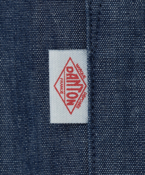 DANTON(ダントン)の「DANTON | コットンシャンブレー ドルマンワークシャツ WOMEN(シャツ/ブラウス・レディース・ダークインディゴブルー・36)」の12枚目の写真