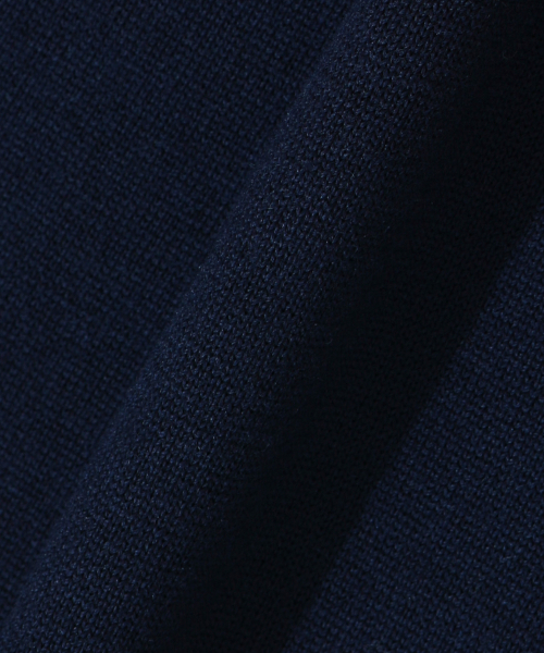 MANNERGRAM（マナーグラム）の「[ゼニア イタリア輸入原糸] Zegna YARN カラーニット ネイビー_ゼニア サマーウール100（ニット/セーター・メンズ・その他・MEDIUM/LARGE/X-LARGE）」の5枚目の写真