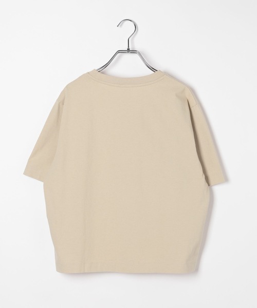 Champion(チャンピオン)の「【Champion(チャンピオン)】別注フロントロゴTシャツ(Tシャツ/カットソー・レディース・ブラック/ブラウン/ベージュ/ネイビー・FREE)」の19枚目の写真