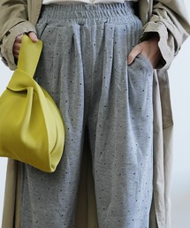 Kotoe（コトエ）の「ドット柄 スウェット ワイドタックパンツ（スウェットパンツ）」