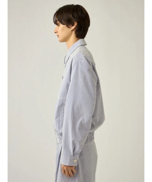Mc McGREGOR(エムシーマックレガー)の「【Mc McGREGOR】Seersucker Short Drizzler Jacket(ブルゾン・メンズ・その他10・M/L)」の5枚目の写真