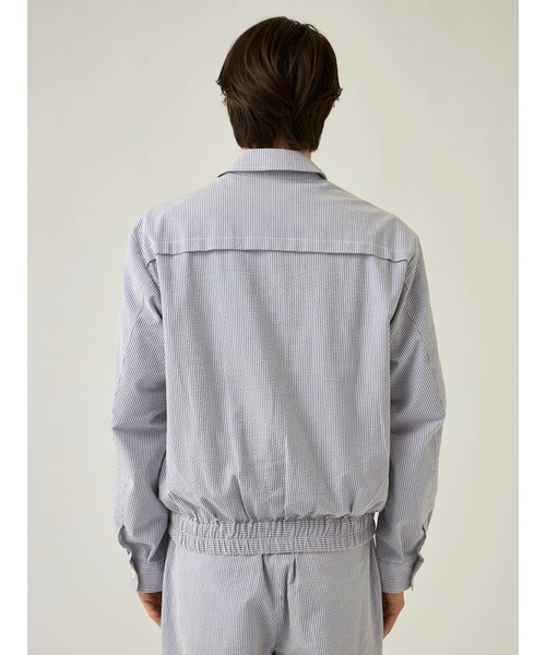 Mc McGREGOR(エムシーマックレガー)の「【Mc McGREGOR】Seersucker Short Drizzler Jacket(ブルゾン・メンズ・その他10・M/L)」の6枚目の写真