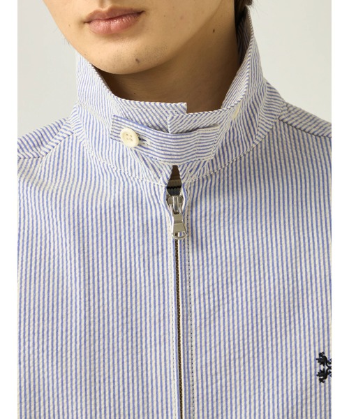 Mc McGREGOR(エムシーマックレガー)の「【Mc McGREGOR】Seersucker Short Drizzler Jacket(ブルゾン・メンズ・その他10・M/L)」の8枚目の写真