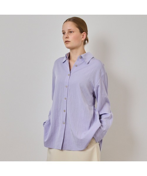 COMMON+HAUS(コモンハウス)の「オープンバック シャツブラウス(シャツ/ブラウス・レディース・ライラック/ブラック/イエロー・FREE)」の9枚目の写真