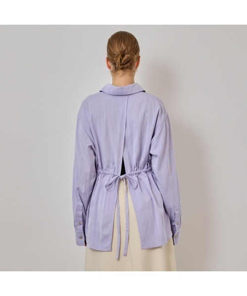 COMMON+HAUS(コモンハウス)の「オープンバック シャツブラウス(シャツ/ブラウス・レディース・ライラック/ブラック/イエロー・FREE)」の10枚目の写真