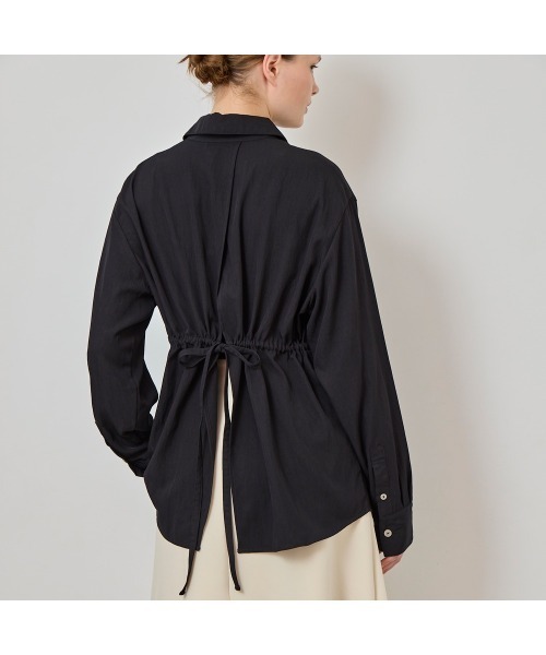 COMMON+HAUS(コモンハウス)の「オープンバック シャツブラウス(シャツ/ブラウス・レディース・ライラック/ブラック/イエロー・FREE)」の12枚目の写真
