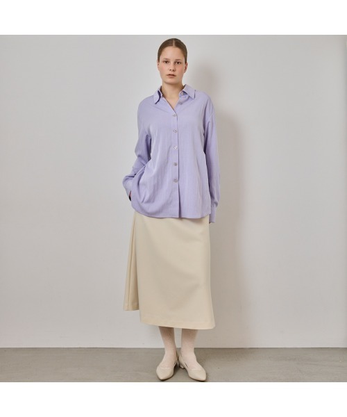 COMMON+HAUS(コモンハウス)の「オープンバック シャツブラウス(シャツ/ブラウス・レディース・ライラック/ブラック/イエロー・FREE)」の20枚目の写真