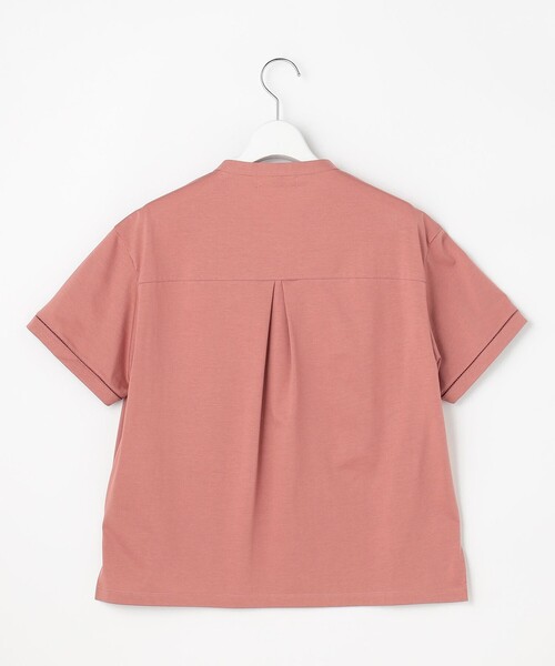 J.PRESS（ジェイプレス）の「プレーティングジャージー バンドカラー カットソー（Tシャツ/カットソー・レディース・ネイビー系/ローズ系/グレー系/ライトグレー系・T13/T15）」の18枚目の写真