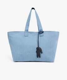LACOSTE | サマーパック ワニモチーフチャーム付きトートバッグ(トートバッグ)