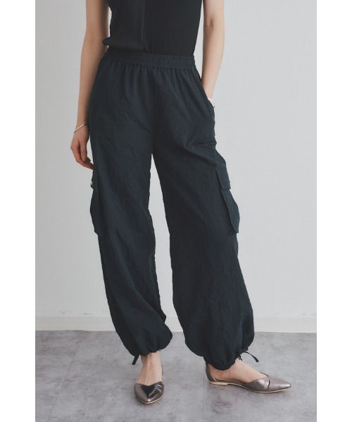 Muel Chic(ミュエルシック)の「Loose cargo pants ルーズカーゴパンツ(カーゴパンツ・レディース・ホワイト/ブラック/ベージュ系・FREE)」の22枚目の写真