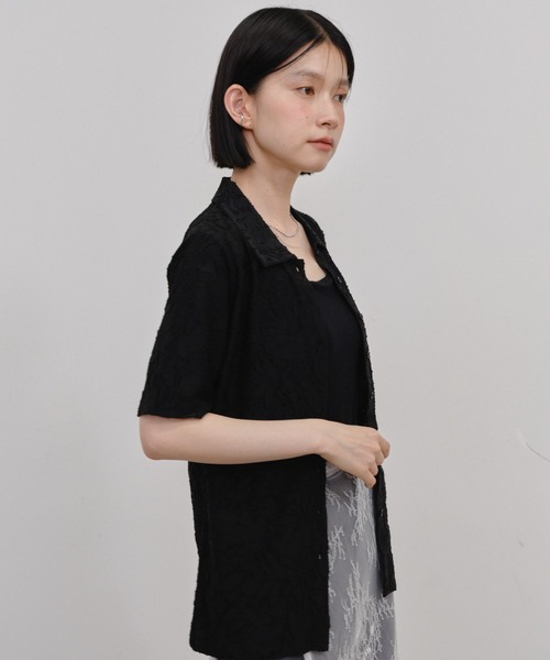 Shelly island（シェリーアイランド）の「オパールポロプルオーバーカーディガン（Tシャツ/カットソー・レディース・ホワイト/ブラック/ピンク・FREE）」の22枚目の写真