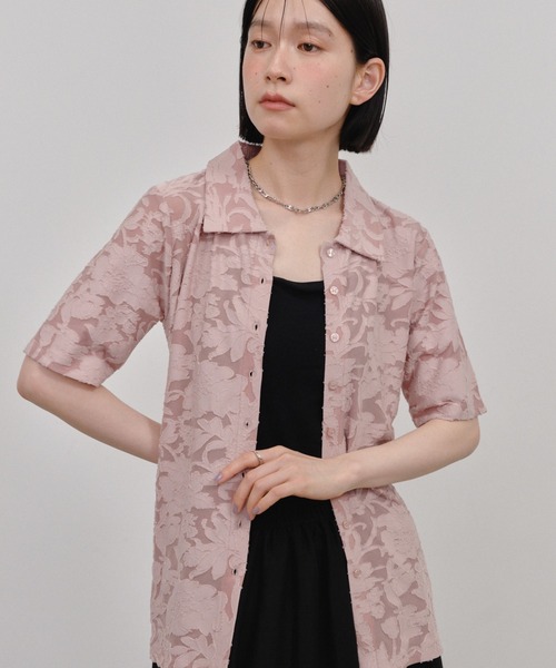 Shelly island（シェリーアイランド）の「オパールポロプルオーバーカーディガン（Tシャツ/カットソー・レディース・ホワイト/ブラック/ピンク・FREE）」の14枚目の写真