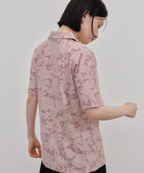 Shelly island（シェリーアイランド）の「オパールポロプルオーバーカーディガン（Tシャツ/カットソー・レディース・ホワイト/ブラック/ピンク・FREE）」の15枚目の写真