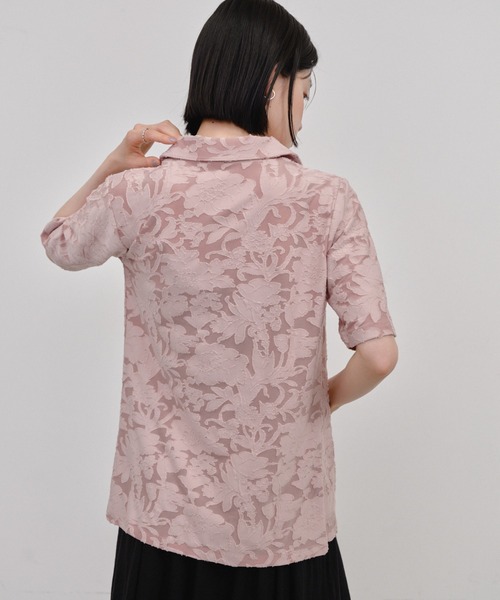 Shelly island（シェリーアイランド）の「オパールポロプルオーバーカーディガン（Tシャツ/カットソー・レディース・ホワイト/ブラック/ピンク・FREE）」の16枚目の写真