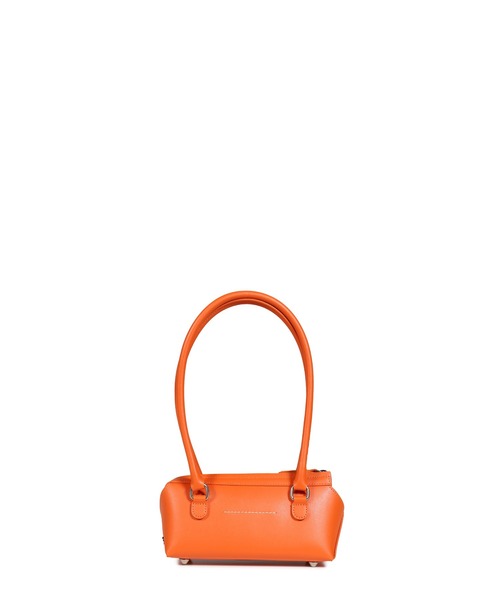 MM6 Maison Margiela（ｴﾑｴﾑｼｯｸｽ ﾒｿﾞﾝ ﾏﾙｼﾞｪﾗ）の「NEW BAULETTO J MINI（ショルダーバッグ・メンズ・オレンジ/ブラック・OS）」の4枚目の写真