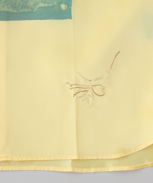 TANAKA（タナカ）の「TANAKA (タナカ) THE SS SHIRT（Tシャツ/カットソー・メンズ・Yellow/ホワイト・LARGE/MEDIUM）」の6枚目の写真