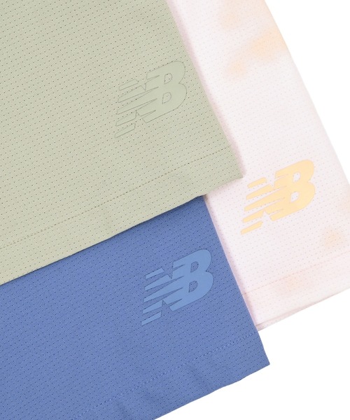 NEW BALANCE(ニューバランス)の「ブリーザブルニットサマーシャツ(シャツ/ブラウス・レディース・ライトピンク/サックスブルー/ライトカーキ・SMALL/X-LARGE/LARGE/MEDIUM)」の15枚目の写真