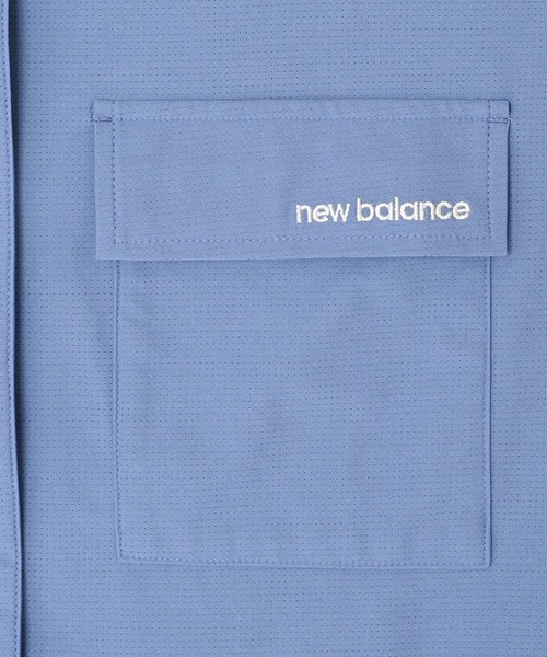 NEW BALANCE(ニューバランス)の「ブリーザブルニットサマーシャツ(シャツ/ブラウス・レディース・ライトピンク/サックスブルー/ライトカーキ・SMALL/X-LARGE/LARGE/MEDIUM)」の20枚目の写真