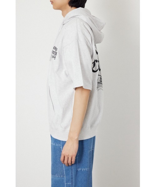 RODEO CROWNS WIDE BOWL(ロデオクラウンズワイドボウル)の「Blackletter 半袖ZIPパーカー(パーカー・メンズ・カモフラージュ/グレー×ホワイト/ブラック・MEDIUM/LARGE)」の21枚目の写真
