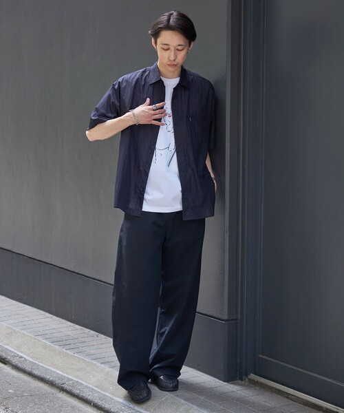 City Ambient Products(シティアンビエントプロダクツ)の「【City Ambient Products別注】佐伯 ゆう子: アート Tシャツ(Tシャツ/カットソー・メンズ・ホワイト/ライトホワイト・MEDIUM/X-LARGE/LARGE)」の4枚目の写真