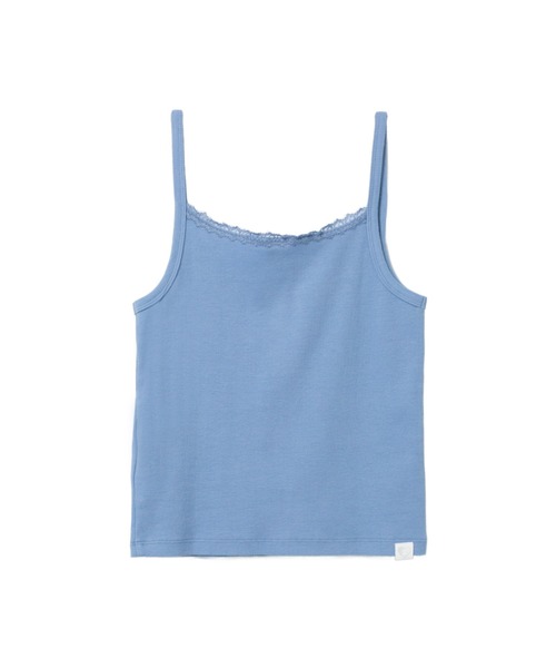 APEE BY A BATHING APE(エイピーバイアベイシングエイプ)の「RIB POINTELLE CAMISOLE #1(キャミソール・レディース・ブルー/グレー/ネイビー・SMALL/X-SMALL)」の6枚目の写真