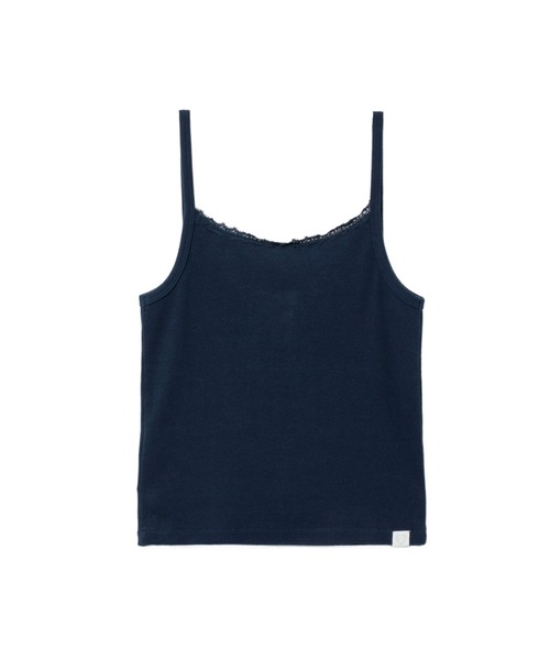 APEE BY A BATHING APE(エイピーバイアベイシングエイプ)の「RIB POINTELLE CAMISOLE #1(キャミソール・レディース・ブルー/グレー/ネイビー・SMALL/X-SMALL)」の5枚目の写真